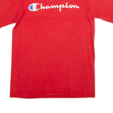 CHAMPION Mens T-Shirt Red L