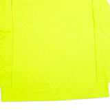 DICKIES Mens T-Shirt Yellow Long Sleeve XL