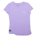 DIESEL Womens T-Shirt Purple XS