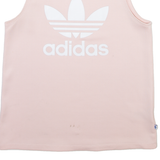 ADIDAS Womens Vest Pink Sleeveless UK 10