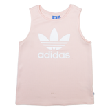ADIDAS Womens Vest Pink Sleeveless UK 10