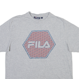 FILA Mens T-Shirt Grey S