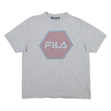 FILA Mens T-Shirt Grey S