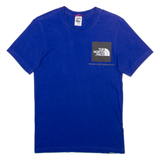 THE NORTH FACE Mens T-Shirt Blue XS