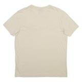CHAMPION Mens T-Shirt Beige S