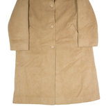 PENDLETON Womens Trench Coat Beige Wool 90s UK 16