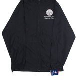 CHAMPION Southern Ute Growth Fund Mens Rain Jacket Black USA Hooded S