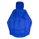 NIKE Mens Pullover Jacket Blue Hooded L