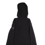 NAUTICA Womens Shell Jacket Black Hooded M