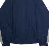 REEBOK Hockey Mens Windbreaker Jacket Blue Nylon XL