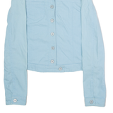 ARMANI JEANS Overshirt Womens Jacket Blue UK 12