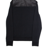 MICHAEL KORS Mens Track Jacket Black Hooded Colourblock M