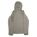 COLUMBIA Womens Shell Jacket Brown Hooded S