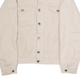 DIESEL Mens Denim Jacket Beige S