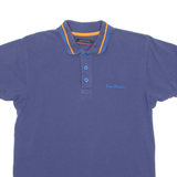 PIERRE CARDIN Mens Polo Shirt Blue S