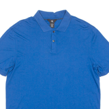 CALVIN KLEIN Mens Polo Shirt Blue M