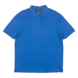 CALVIN KLEIN Mens Polo Shirt Blue M