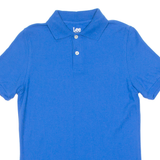 LEE Mens Polo Shirt Blue S