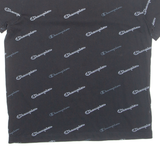 CHAMPION Mens T-Shirt Black XS