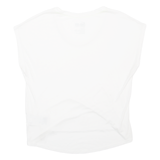 NIKE Loose Fit Womens Vest White Sleeveless L