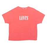 LEVI'S Womens T-Shirt Pink XS