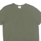 CHAMPION Mens T-Shirt Green S