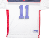NFL Bledsoe 11 Mens Jersey White USA V-Neck 2XL