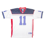 NFL Bledsoe 11 Mens Jersey White USA V-Neck 2XL