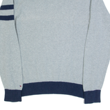 TOMMY HILFIGER Mens Jumper Grey Tight Knit S