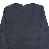 TOM TAILOR Womens Jumper Blue Tight Knit S