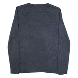 TOM TAILOR Womens Jumper Blue Tight Knit S