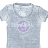 HARD ROCK CAFE Budapest Womens T-Shirt Grey S