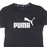 PUMA Womens T-Shirt Black S