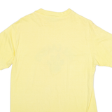 Del Campo Mens T-Shirt Yellow 90s L
