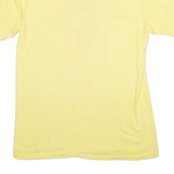 Del Campo Mens T-Shirt Yellow 90s L