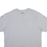 CARHARTT Mens T-Shirt Grey XL