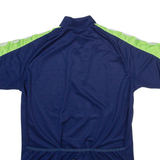 Mens Jersey Blue 1/4 Zip S