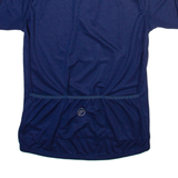 Mens Jersey Blue 1/4 Zip S