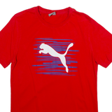 PUMA Womens T-Shirt Red S