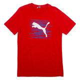 PUMA Womens T-Shirt Red S