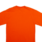 BUCKNELL Mens T-Shirt Orange M