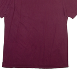 NIKE Mens T-Shirt Maroon L