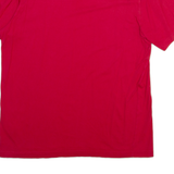 REEBOK Mens T-Shirt Red L