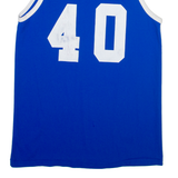 Mens Jersey Blue Sleeveless Nylon M