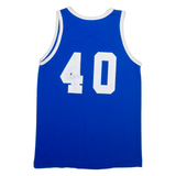 Mens Jersey Blue Sleeveless Nylon M