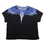 MARCELO BURLON Cropped Womens T-Shirt Black L