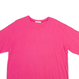 MAYBLUE Mens T-Shirt Pink L