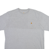 CARHARTT Mens T-Shirt Grey 2XL