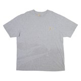 CARHARTT Mens T-Shirt Grey XL