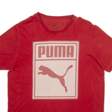 PUMA Mens T-Shirt Red L